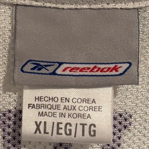 Mike Bibby #10 Sacramento Kings 2001 Reebok White NBA Jersey - Picture 5 of 5